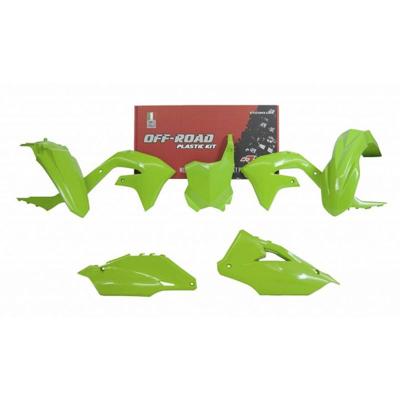 Kit plastiques R-tech 5 p Vert KXF