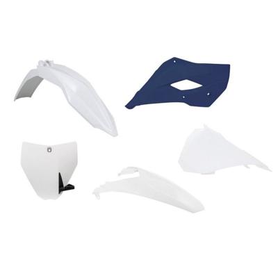 Kit plastiques R-tech 5 p blanc-HSQ bleu