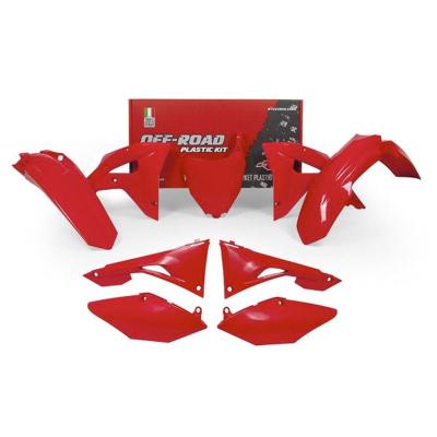 Kit plastiques R-tech 6 p CRF rouge