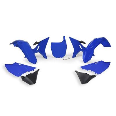 Kit plastiques R-tech 6 p bleu noir