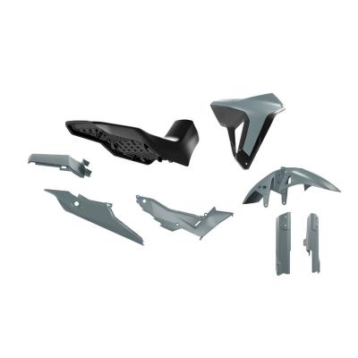 Kit plastiques R-tech 7p Revolution Honda Transalp 750 Gris