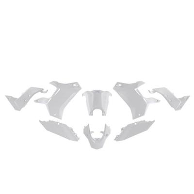 Kit plastiques R-tech 8p Yamaha T7 Blanc