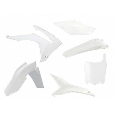 Kit plastiques R-tech Honda Blanc