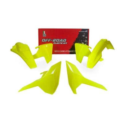 Kit plastiques R-tech Husqvarna jaune fluo