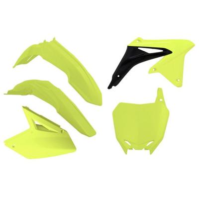 Kit plastiques R-tech Suzuki Jaune Fluo