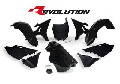 Kit plastiques Racetech Revolution + r&eacute;servoir noir