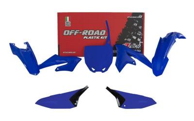 Kit plastiques Racetech couleur bleu origine (2021)