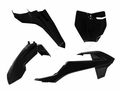 Kit plastiques Racetech noir
