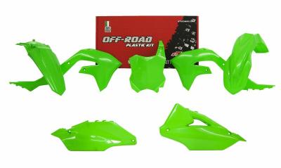 Kit plastiques Racetech vert fluo