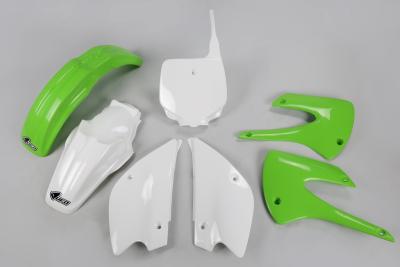 Kit plastiques Ufo couleur origine (2013) OEM vert/blanc