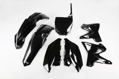 Kit plastiques Ufo r&eacute;plica 4T restyl&eacute; noir