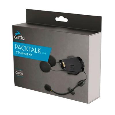 Kit pour intercom Cardo support base double micro, &eacute;couteur pour scala rider PackTalk