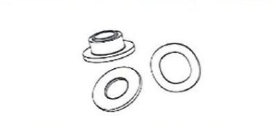 Kit rivets additionnels pour disque de frein Brembo 68B407D7