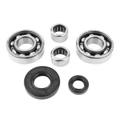 Kit roulement de bo&icirc;te de vitesse P2R CAGE AIGUILLES 50 FAG 2x6203 C3 2 x HK1412 2 SPI 12x20x5 - 17x35x7