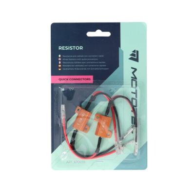 Kit r&eacute;sistance Mototec pr&eacute; - c&acirc;bl&eacute;e 2PZ - 12V