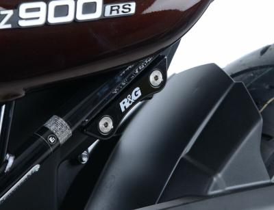 Kit suppression repose pieds R&G Racing Cache orifice repose-pied gauche noir
