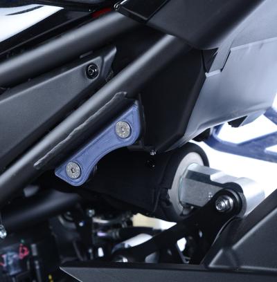 Kit suppression repose pieds R&G Racing Cache orifice reposes-pieds noir