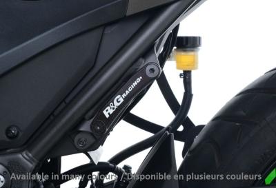Kit suppression repose pieds R&G Racing arri&egrave;re noir