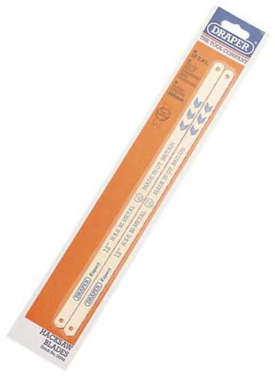 Lame Draper rechange bi-métal 2pce x300mm pour scie à métaux
