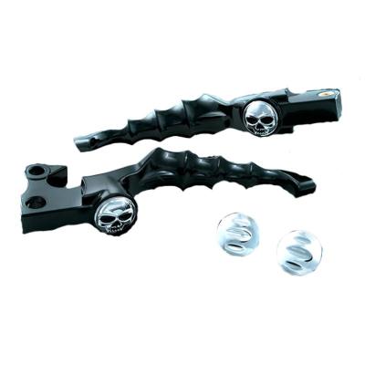 Leviers de frein et d'embrayage Kuryakyn Zombie black