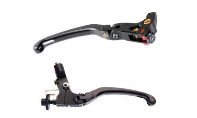 Leviers de frein et d'embrayage LighTech Kit repliables r&eacute;glables - Type J