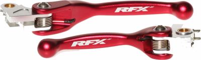 Leviers de frein et d'embrayage RFX Ensemble retournables forg&eacute;s Race (Rouge)