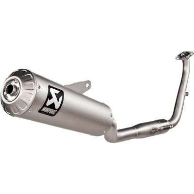 Ligne Complète Akrapovic Racing Acier embout acier