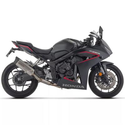 Ligne Compl&egrave;te Arrow INDY RACE EVO NOIR EMBOUT CARBONE