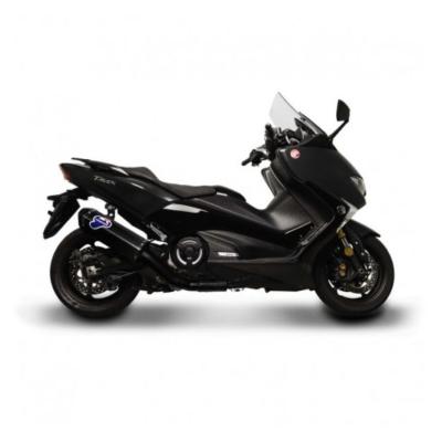 Ligne Compl&egrave;te Termignoni 2-1 BLACK EDITION COLLECT. INOX NOIR & SILENCIEUX FULL CARBONE