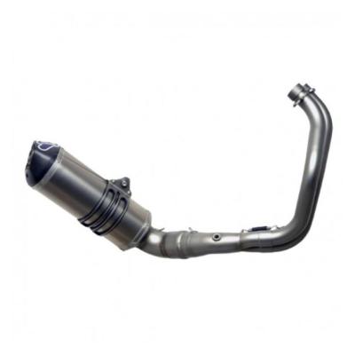 Ligne Compl&egrave;te Termignoni HOMOLOGUEE 2-1 COLLECTEUR INOX SILENCIEUX TITANE-CARBONE