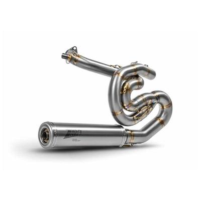 Ligne Compl&egrave;te Zard inox carbone - embout inox titane noir