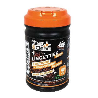 Lingettes Chaft Keep&clean 5 actions (35 lingettes)