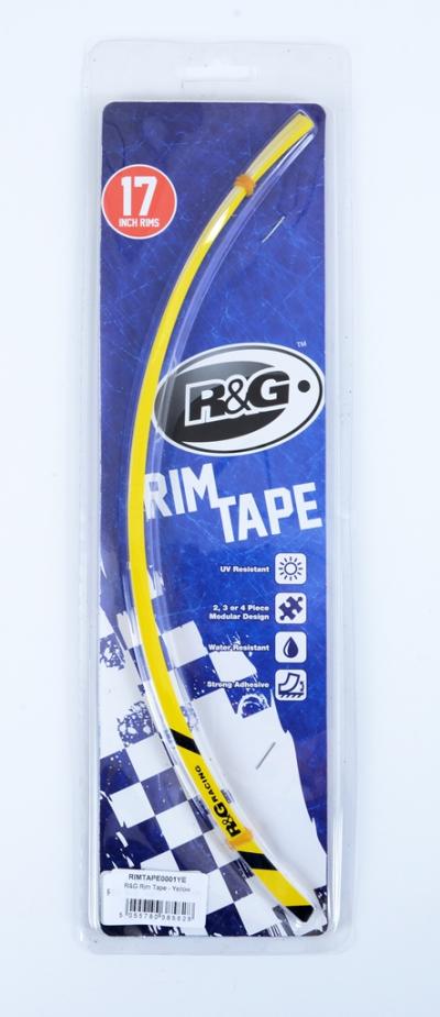 Liser&eacute; de jantes R&G Racing 17" Jaune