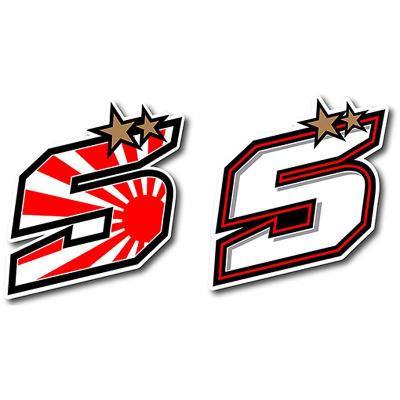 Lot De 2 Stickers Z5 + Z5 Kamikaze ZARCO
