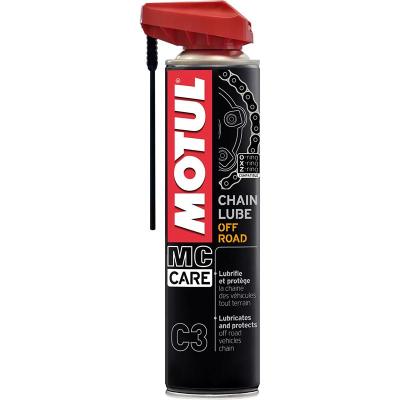 Lubrifiant chaîne C3 CHAIN LUBE OFF ROAD 400ML MOTUL
