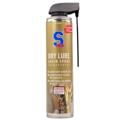 Lubrifiant cha&icirc;ne sec - S100 DRY LUBE CHAIN SPRAY 400 ml MORACO