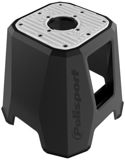 Lève moto Polisport 420mm noir/caoutchouc gris