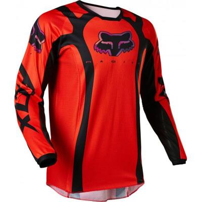 Maillot cross Fox 180 VENZ - FLUO RED 2023