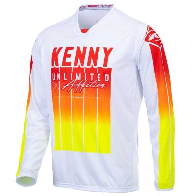 Maillot cross Kenny PERFORMANCE - STRIPES - RED 2021