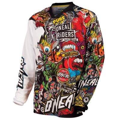 Maillot cross O'Neal MAYHEM - CRANK - BLACK MULTI 2023