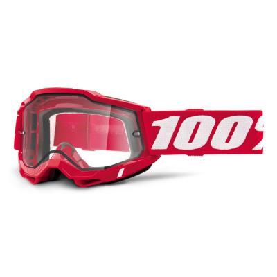 Masque cross 100% ACCURI 2 ENDURO - CLEAR 2025