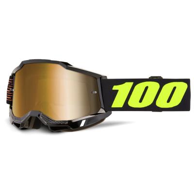 Masque cross 100% ACCURI 2 FAIRBANKS - Ecran Mirror True Gold 2026