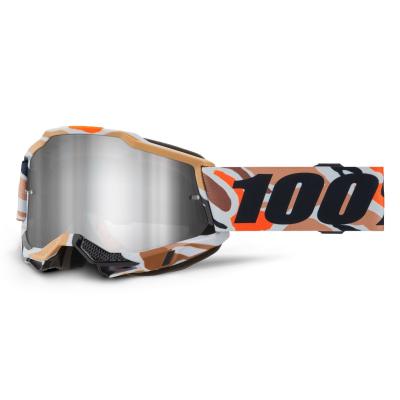 Masque cross 100% ACCURI 2 FLEA - Mirror Silver 2024