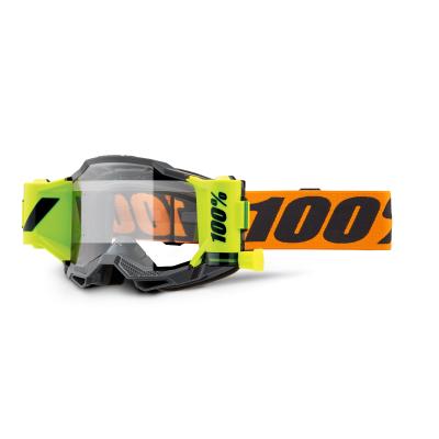 Masque cross 100% ACCURI 2 FORECAST Orange - Clair 2025