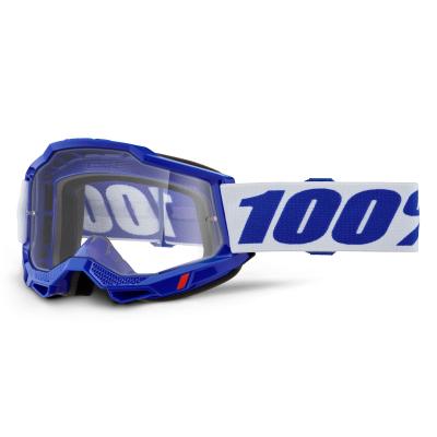 Masque cross 100% ACCURI 2 OTG Bleu - Clair 2025