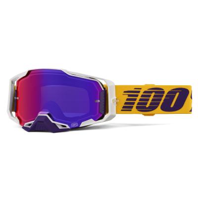 Masque cross 100% ARMEGA DIFENBAK - Mirror Violet 2026
