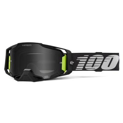 Masque cross 100% ARMEGA HiPER Tetsumi - Mirror Noir 2026