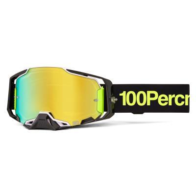 Masque cross 100% ARMEGA Orban - Ecran Mirror Gold 2025