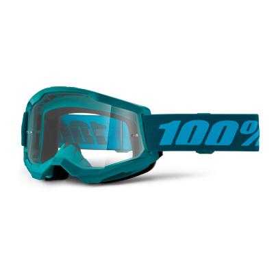 Masque cross 100% STRATA 2 Stone - Clair 2025