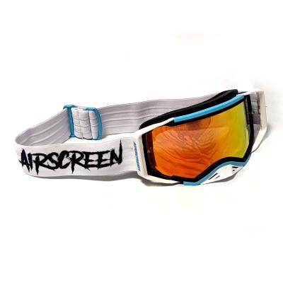Masque cross Airscreen Aero 02 MX écran Iiridum red 2025